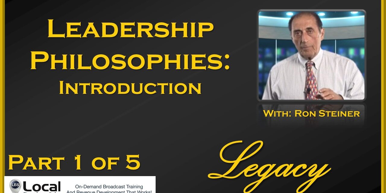 Leadership Philosophies: Introduction