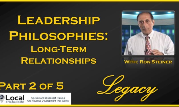 Leadership Philosophies: Long-Term Relationships