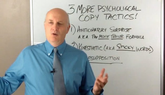 3 More Psychological Copy Tactics