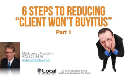 6 Steps to Reducing "Client Won’t Buy-itis" – Part 1