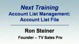 Account List Management: Types of Accounts