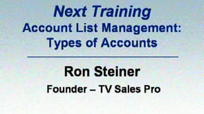 Account List Management