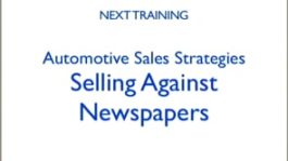 Automotive Sales: Advocating Targeted Publications