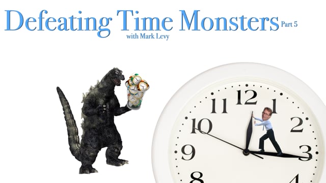 Defeating Time Monsters – Part 5