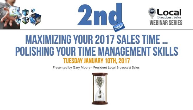 Maximizing Your 2017 Sales Time … Polishing Your Time Management Skills