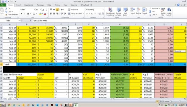 Preparing for Success – A Spreadsheet Tool to Help You Succeed