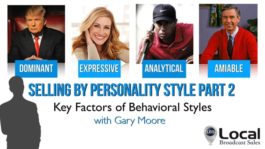 Selling By Personality Style Part 02: Key Factors of Behavioral Styles