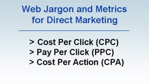 Web Sales Basics: Direct Marketing Jargon and Metrics