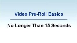 Web Sales Basics: Video Pre-Roll Ads