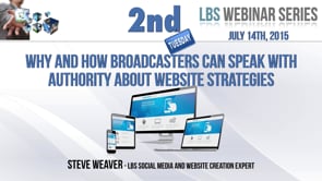 Why (and How) Broadcasters Can Speak with Authority about Website Strategies!