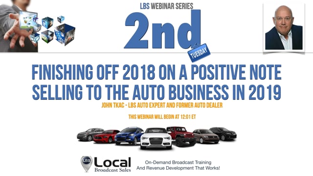 Working with Auto Dealers in Q4 and Beyond!
