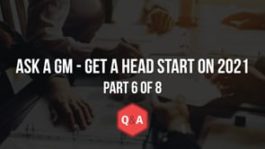 Ask A GM! - Part 6 Q&A