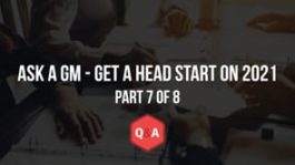 Ask A GM! - Part 7 Q&A