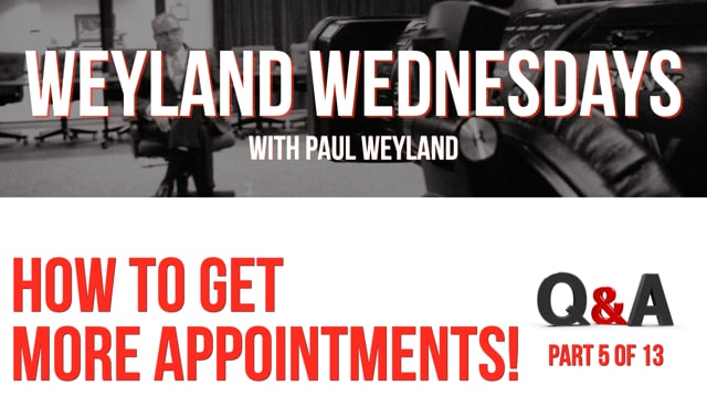 Weyland Wednesdays – Q&A – Part 1