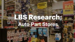 Auto Parts Sales Research