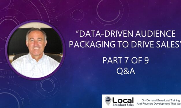 Data-Driven Audience Packaging to Drive Sales – Part 7 – Q&A