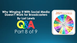 Why Winging It With Social Media Doesn’t Work for Broadcasters – Part 8 – Q&A
