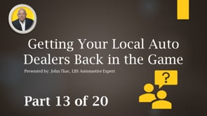 Broadcasters, Win Back LOCAL Car and Truck Dealers (in a BIG way)! – Part 13 Q&A