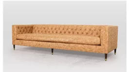 What’s the latest upholstery look? Cork leather now featured at High Point Market