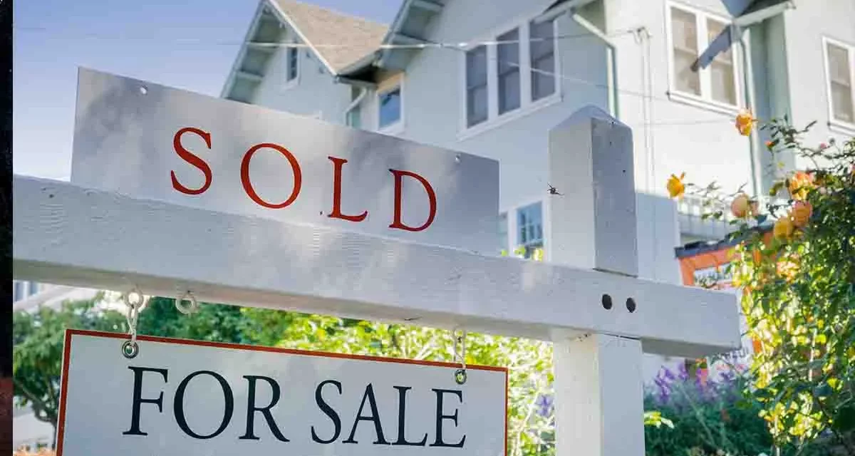 Existing home sales down 22% from a year ago
