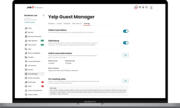 Yelp expands front-of-house tools with Toast, Google