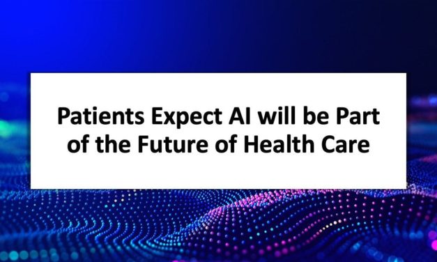 Patients expect AI will be part of the future of health care