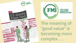 FMI: Grocery shoppers expand perception of value beyond price