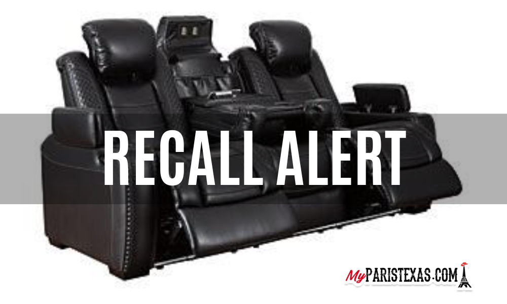 Ashley Furniture recalls power loveseats, sofas and recliners due to fire hazard