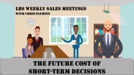 The Future Cost of Short-Term Decisions