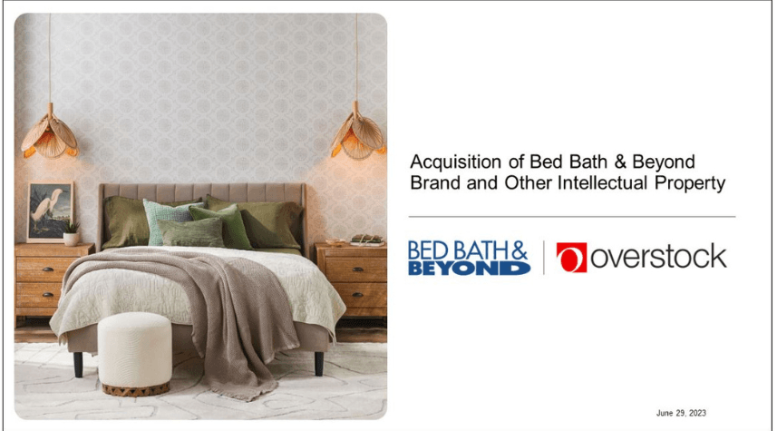 Overstock outlines 3-phase plan for integrating Bed Bath & Beyond