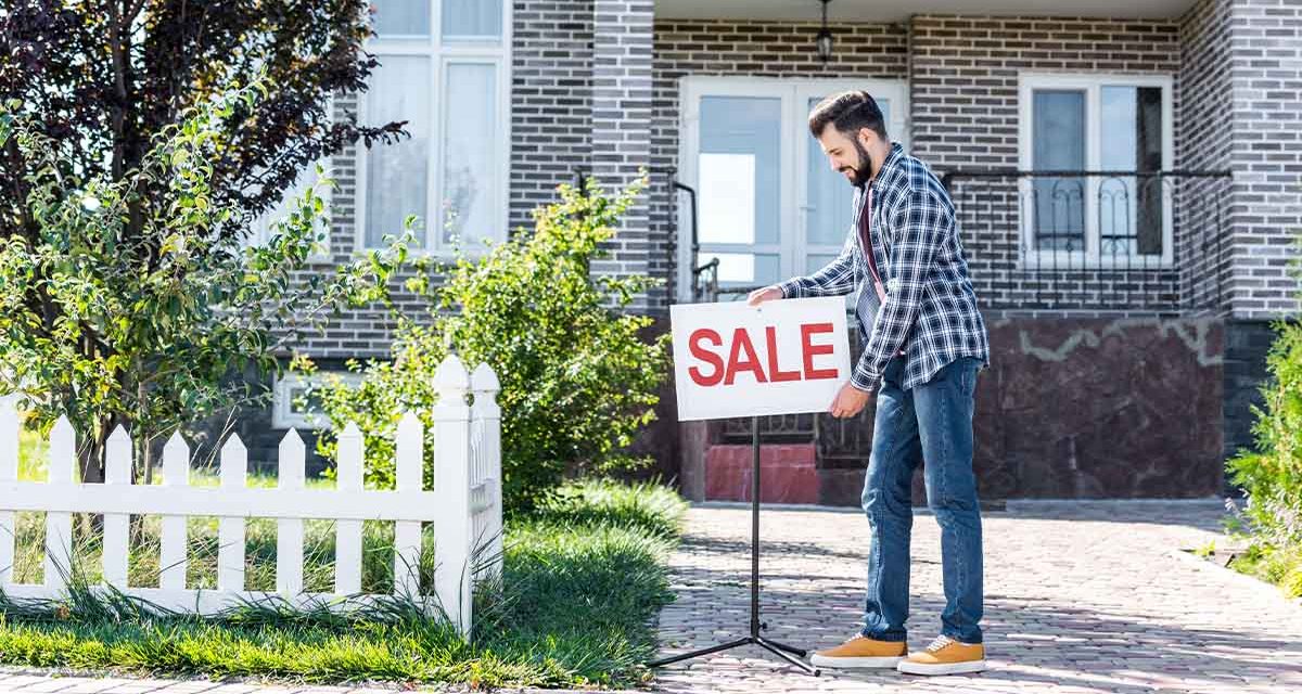 Existing home sales fell in June while monthly median sales price spiked
