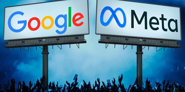 Digital advertising is Meta and Google’s world, and everyone else is coping with it