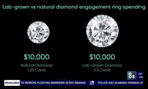 Diamonds grown in labs find popularity in engagement rings