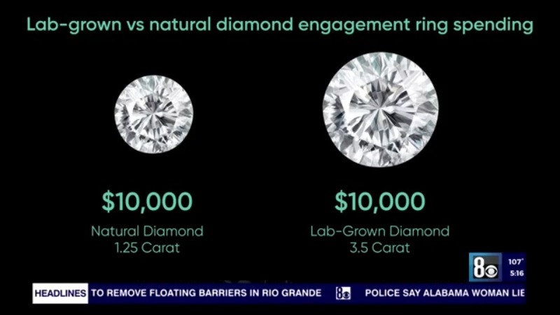 Diamonds grown in labs find popularity in engagement rings