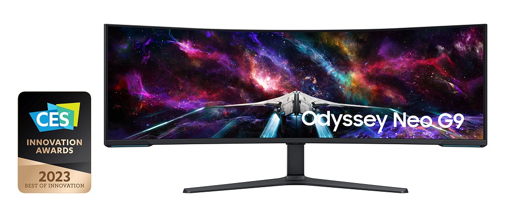 Samsung Electronics Unveils World’s First Dual UHD Gaming Monitor: Odyssey Neo G9 57″