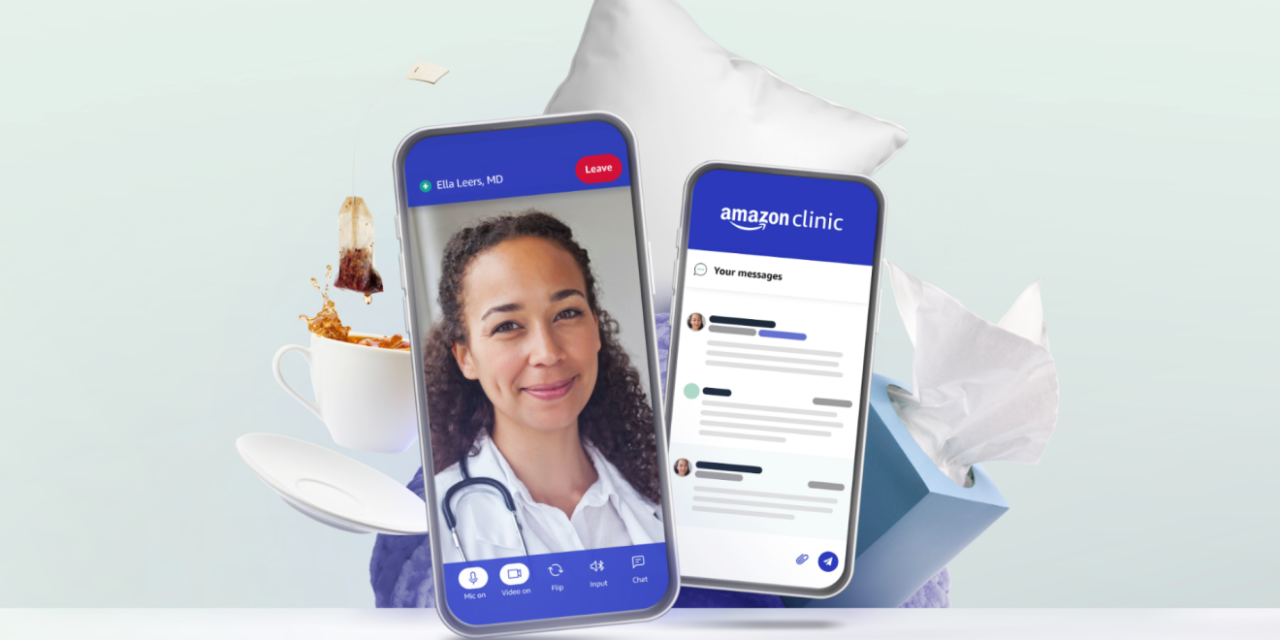 Amazon Clinic expands nationwide to provide messaging and video visits for common health conditions