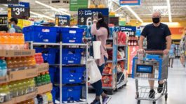 Walmart boosts financial forecast, fueled by continued grocery growth