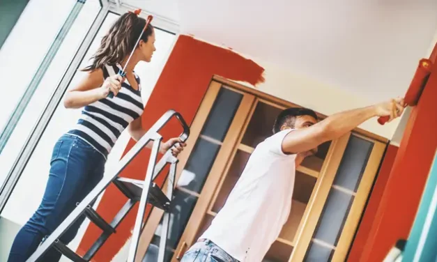 Here are five home renovations to do yourself and save money.