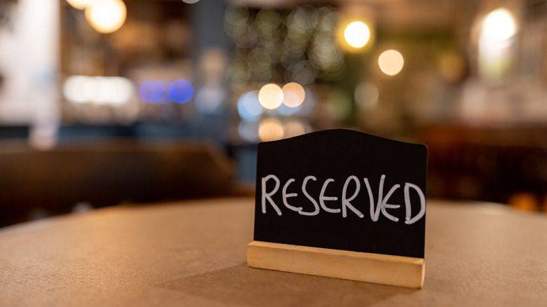 Why Reservation Fees Are On The Rise For Many Restaurants