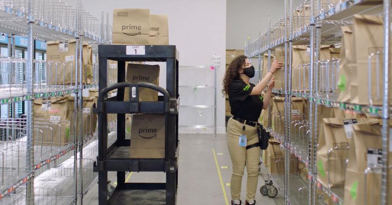 Amazon rolls back order size for free grocery delivery to $100
