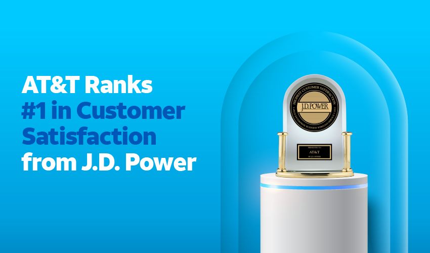 AT&T Ranks #1 in Customer Satisfaction from J.D. Power