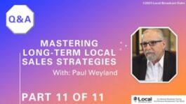 Mastering Long-Term Local Sales Strategies – Part 11 – Q&A