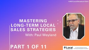 Mastering Long-Term Local Sales Strategies – Part 1