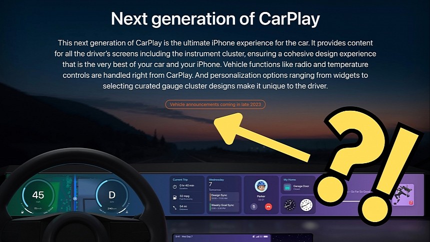 Apple Still Claims a Massive CarPlay Upgrade Is Just Around the Corner