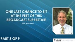 One Last Chance to Sit at the Feet of This Broadcast Superstar! – Part 3