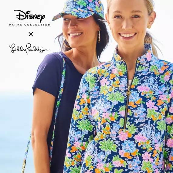 Disney x Lilly Pulitzer Debuts New “Lilly Loves Disney” Apparel and Accessories