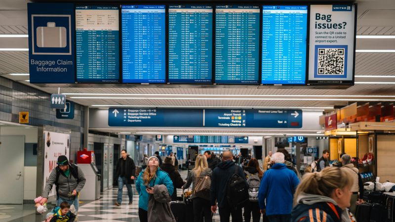 Flights canceled across the US due to winter weather