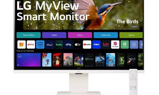 LG MyView Monitors Blur Lines Between Productivity & Entertainment with Streaming & Microsoft 365 Integration