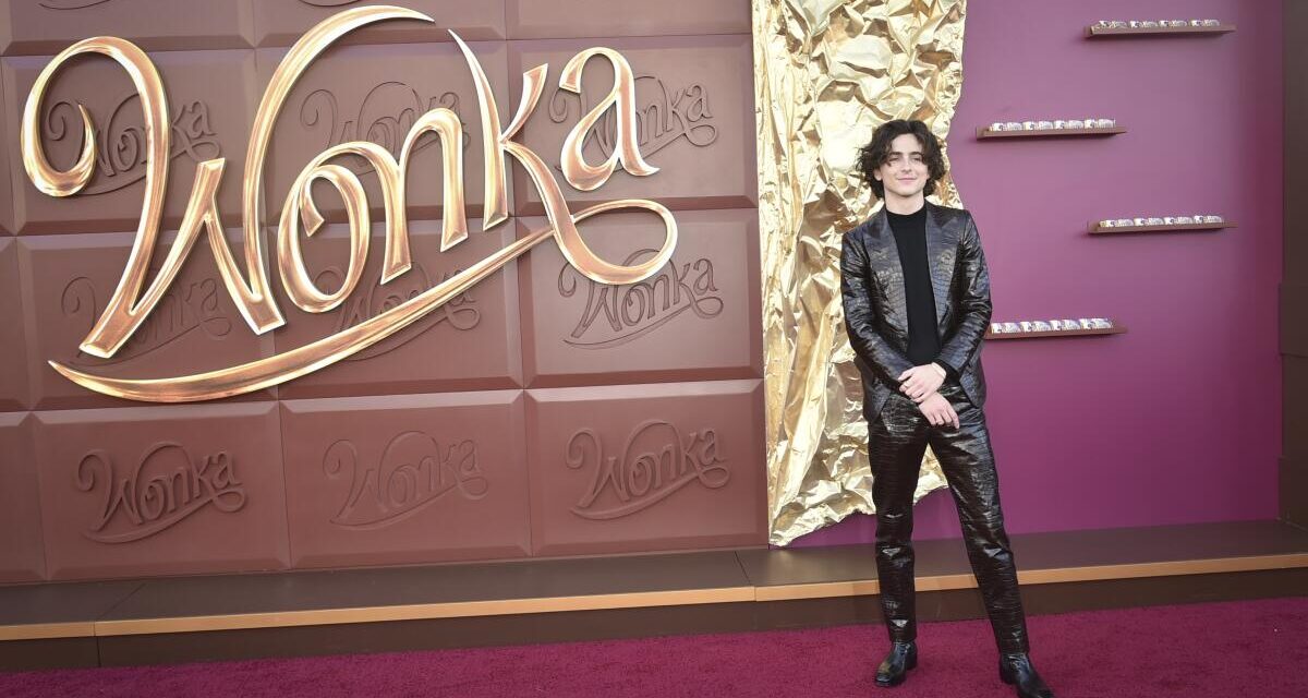 ‘Wonka’ is No. 1 at the box office again as 2024 gets off to a slower start