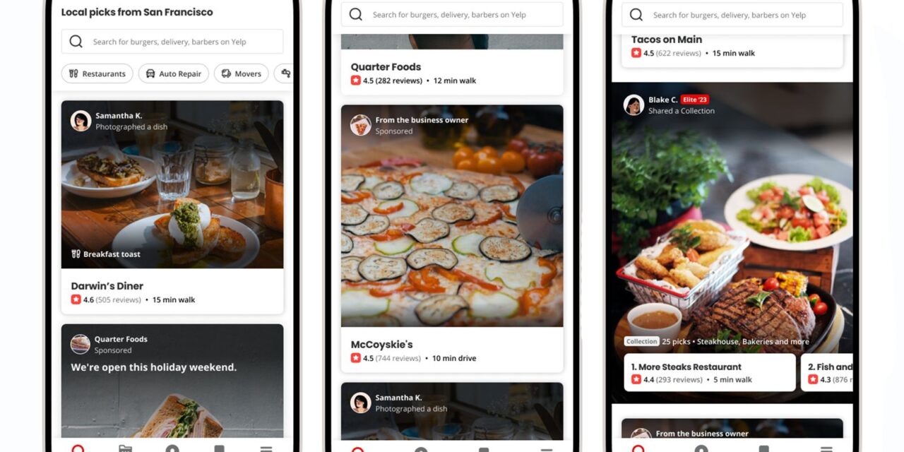 Yelp enhances user experience with AI-driven features